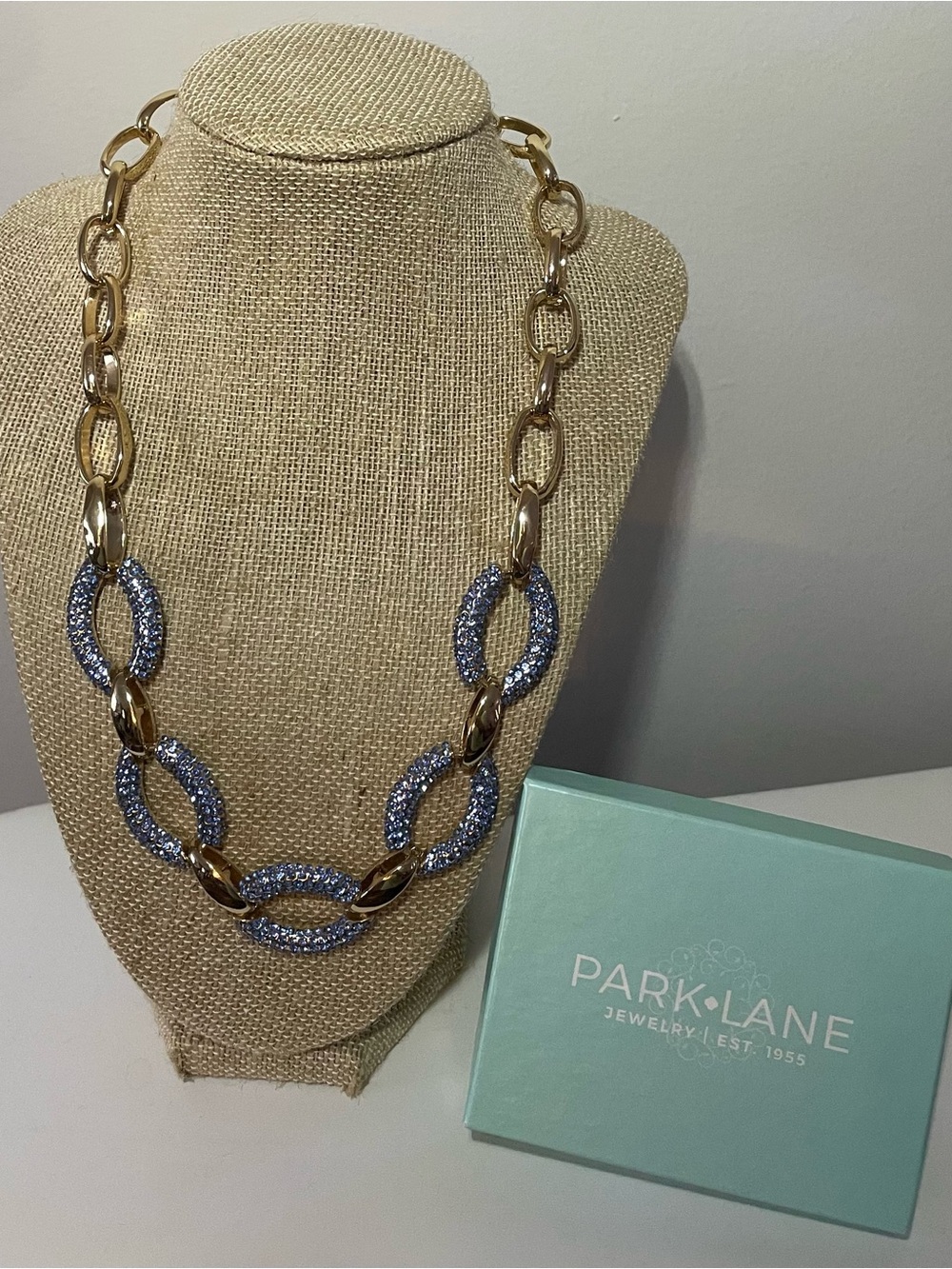Park Lane Splash Necklace Blue NWT